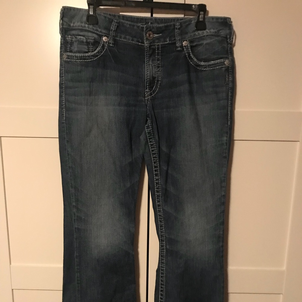 Silver suki jeans